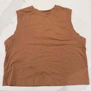a new day Brown Muscle Tee